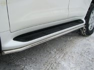 Lexus LX570/450d 2008-2022 Progi boczne 2008-2015 (stal nierdzewna) zdjęcia 1