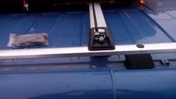 Nissan Pathfinder R51 2005-2014 Belki dachowe na relingi zintegrowane zamykane na klucz (2 szt) Czarny zdjęcia 7