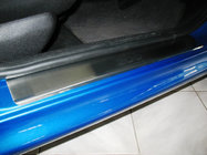 Peugeot 206 1998-2024 Nakładki progowe Natanika Premium (4 szt, stal nierdzewna) zdjęcia 1