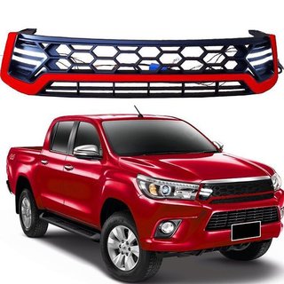 Przedni Grill z LED Toyota Hilux 2015-