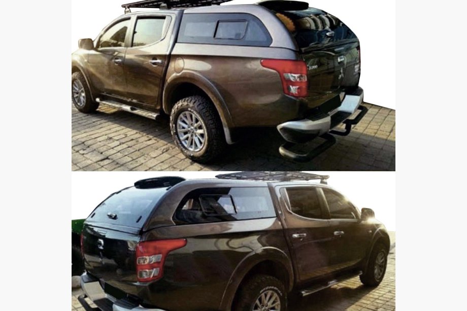 Mitsubishi L200 2015-2024 Hardtop z oknami przesuwnymi Image