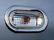 Volkswagen Caddy 2004-2010 Chromowane nakładki na kierunkowskazy Carmos (2 szt.) zdjęcia 1
