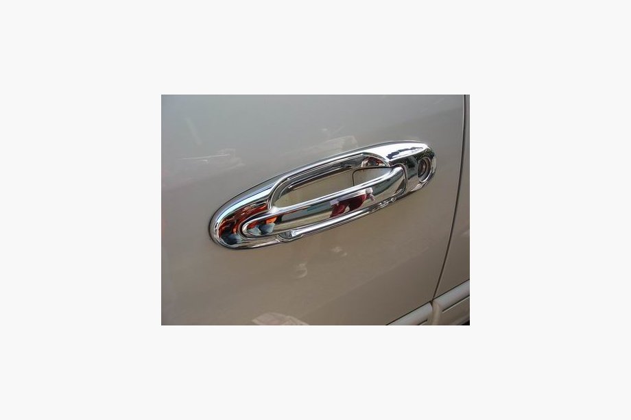 Lexus LX470 1998-2007 Chromowane Nakładki na Klameki z Obwódką (8 szt, Plastik) Image
