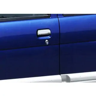 Chromowane Nakładki na Klamek (5 szt., Stal Nierdzewna)