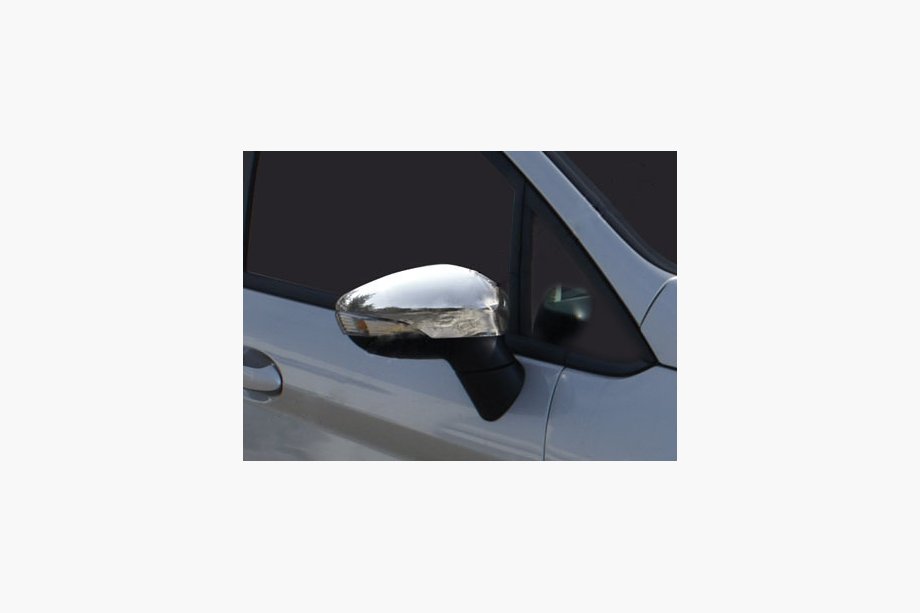 Ford Fiesta 2008-2017 Nakładki na Lusterka (Stal Nierdzewna) Image