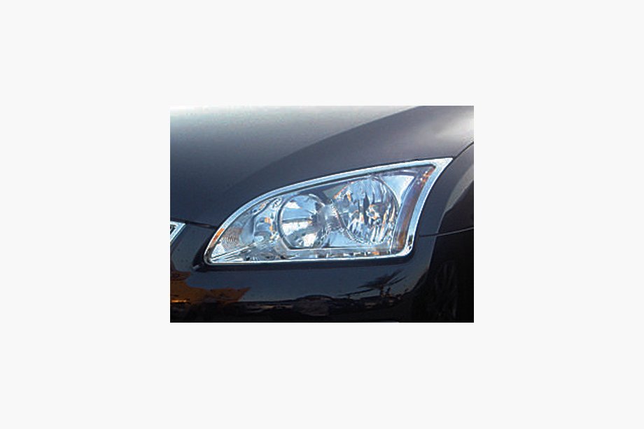 Ford Focus II 2005-2008 Nakładki na Reflektory (2 szt, ABS) Zdjęcia 1