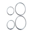 Mercedes E-class W210 1995-2002 Nakładki na Reflektory Chrom (Tajwan, 2 szt, plastik) zdjęcia 1