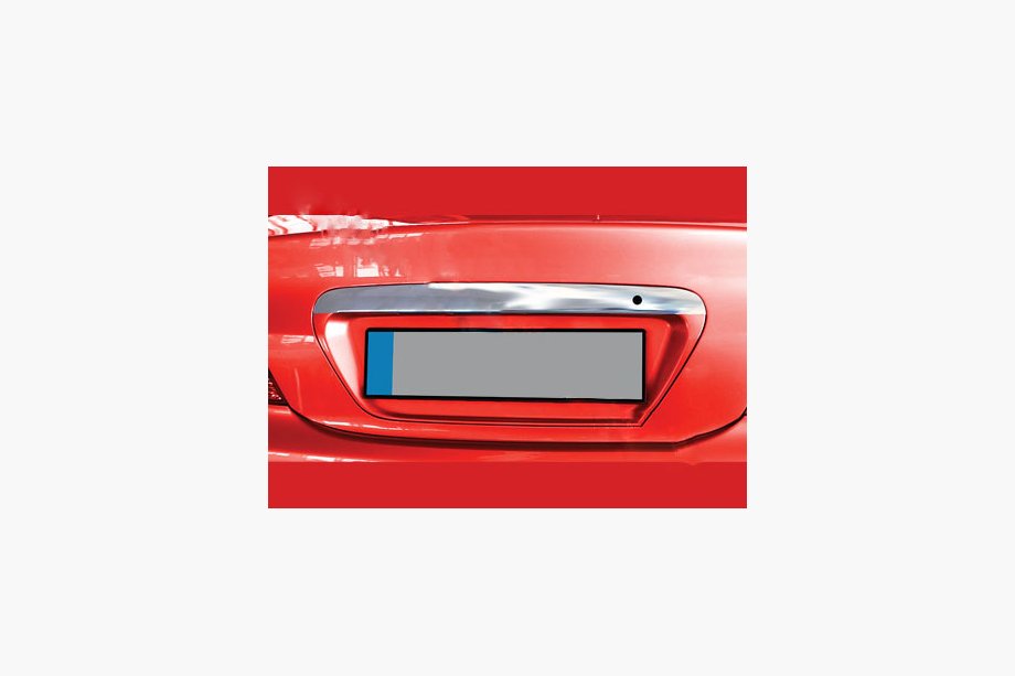 Mitsubishi Lancer 9 2004-2008 Listwa chromowana nad tablicą rejestracyjną (stal nierdzewna) Image