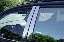 Skoda Superb 2015-2024 Listwy Słupków Drzwi ze Stali Nierdzewnej (6 szt.) zdjęcia 1