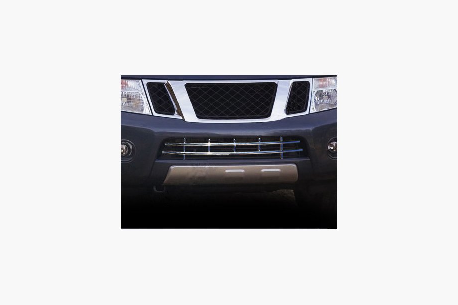 Nissan Pathfinder R51 2005-2014 Kratka zderzaka (stal nierdzewna) Image