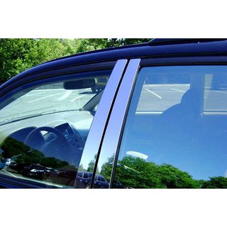 Listwy Słupków Drzwi ze Stali Nierdzewnej (10 szt.) Ford Fiesta 2008-2017 zdjęcia 4