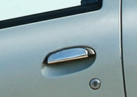 Renault Symbol 1999-2008 Nakładki na Klamek Chromowane (Stal Nierdzewna) zdjęcia 5