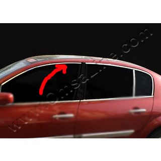 Górne listwy okien (HB, 6 szt, stal nierdzewna) Renault Megane III 2009-2016 zdjęcia 2