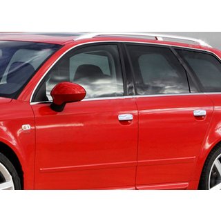 Chromowane Nakładki na Klamek Drzwi (4 szt, Stal Nierdzewna) Seat Exeo 2008-2013