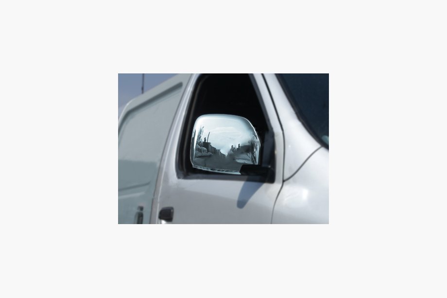 Toyota HiAce Nakładki na Lusterka (2 szt., Stal Nierdzewna) Image