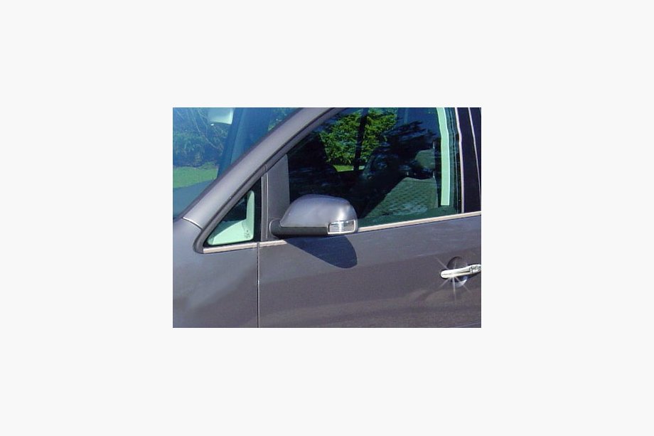 Volkswagen Touran 2003-2010 Zewnetzne listwy okien nierdzewne (8 szt) Zdjęcia 3