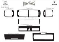 Audi A3 1996-2003 Nakładki na deskę rozdzielczą (2000-2003) Aluminium zdjęcia 6