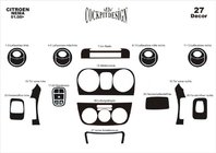 Fiat Fiorino/Qubo 2008-2024 Dekoracyjne nakładki wnętrza Tytan zdjęcia 4