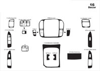 Toyota Land Cruiser 100 1998-2007 Nakładki na Deskę Rozdzielczą Drewno zdjęcia 3