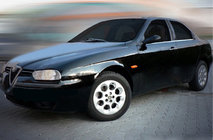 Alfa Romeo 156 1997-2007 Listwy Ozdobne na Szyby Stal Nierdzewna zdjęcia 1