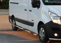 Renault Master 2011-2023 Rury Boczne BB002 (2 szt., Stal Nierdzewna) zdjęcia 1