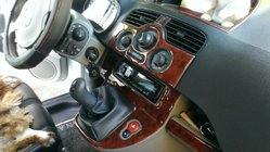 Renault Kangoo 2008–2020 Nakładki na Deskę Rozdzielczą Tytan zdjęcia 2