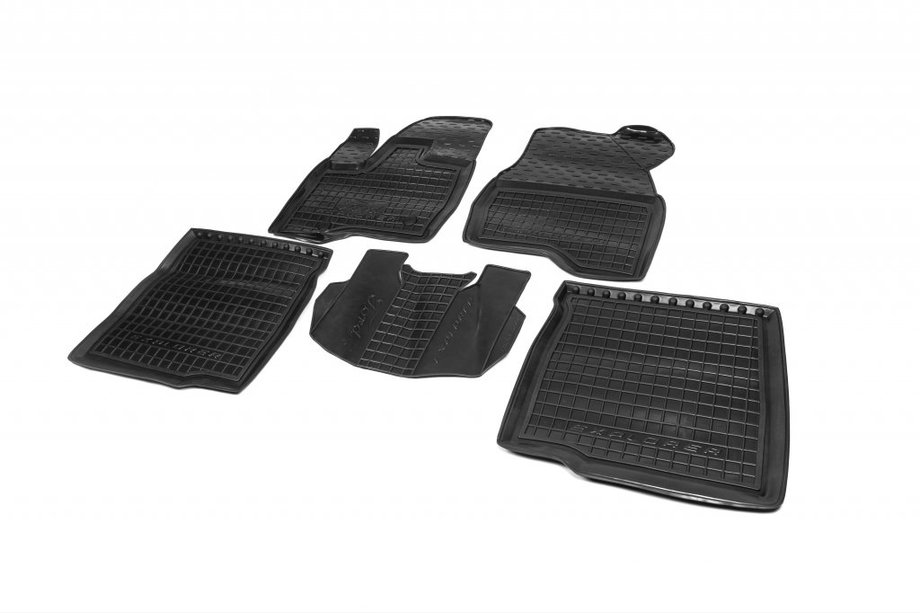 Ford Explorer 2011-2019 Gumowe dywaniki z rantem 2014+ (Autogumm) Image