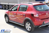 Renault Sandero 2013-2022 Rury Boczne BB001 (2 szt., stal nierdzewna) zdjęcia 8