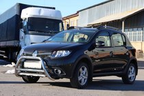 Renault Sandero 2013-2022 Przedni Pałąk WT006 (Stal Nierdzewna) zdjęcia 4