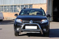 Renault Sandero 2013-2022 Przedni Pałąk WT006 (Stal Nierdzewna) zdjęcia 5