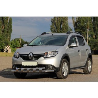 Przedni Pałąk ST015 (Stal Nierdzewna) Dacia Sandero 2013-2020 zdjęcia 1