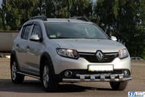 Dacia Sandero 2013-2020 Przedni Pałąk ST015 (Stal Nierdzewna) zdjęcia 4
