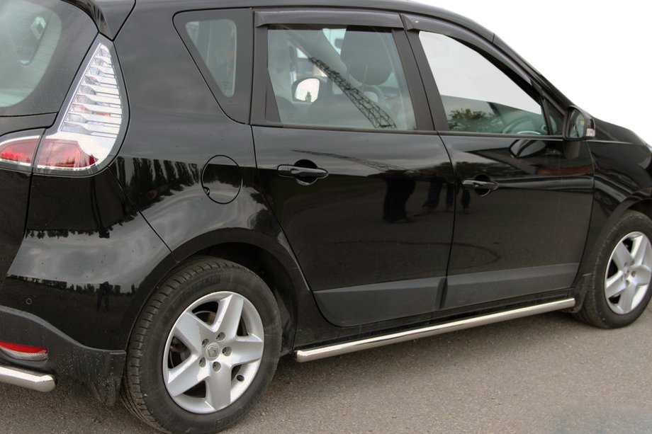 Renault Scenic/Grand 2009-2016 Rury Boczne BB001 (2 szt., stal nierdzewna) Image