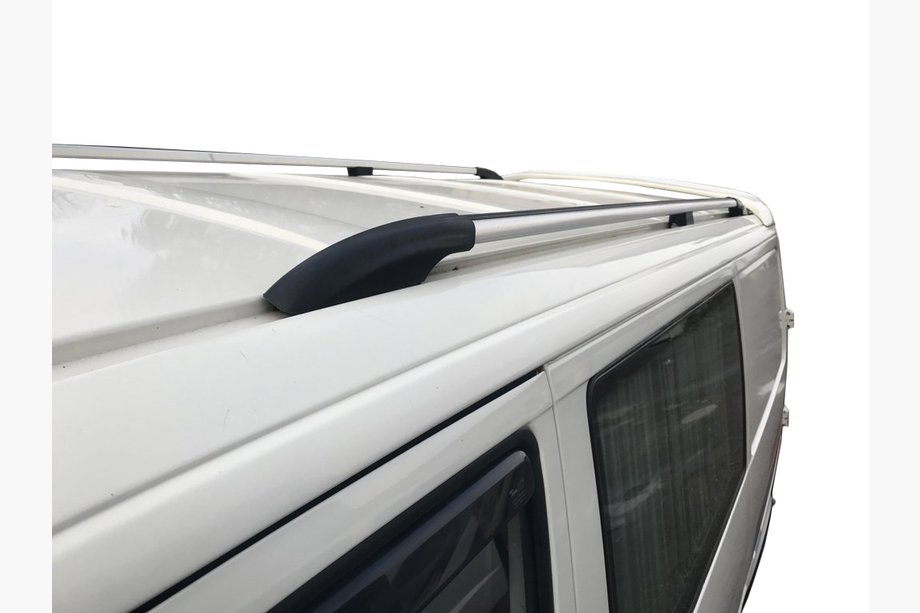 Volkswagen T4 Caravelle/Multivan 1990–2003 Relingi Dachowe Chrom DORA (Mocowanie Metalowe) Tylko do krótkiego rozstawu osi Image