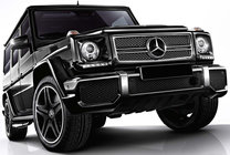 Mercedes G class W463 1990-2018 Zderzak przedni AMG G63/G65 kompletny G63 (chromowana kratka) zdjęcia 6