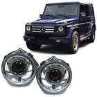 Mercedes G class W463 1990-2018 Reflektory przednie (mały typ, 1989-2006) zdjęcia 1