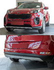 Kia Sportage 2015-2021 Nakładki na Zderzak Przedni i Tylny 2015-2019 V2 (Plastik) zdjęcia 2