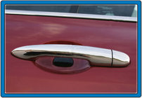 Renault Clio III 2005-2012 Nakładki na Klamek Chromowane (Stal Nierdzewna) zdjęcia 2
