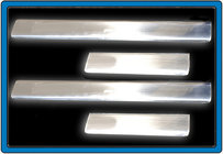 Seat Leon 2013-2020 Nakładki progowe OmsaLine (4 szt, stal nierdzewna) zdjęcia 1