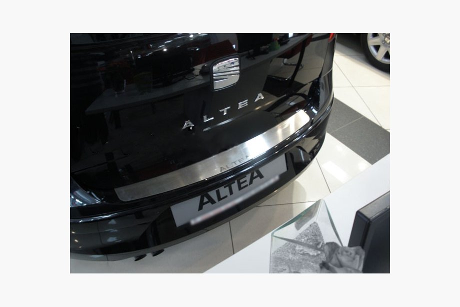 Seat Altea 2004-2015 Nakładka na tylny zderzak Nataniko (standard, stal nierdzewna) Image