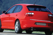 Seat Leon 2005-2012 Listwa bagażnika stal nierdzewna zdjęcia 1