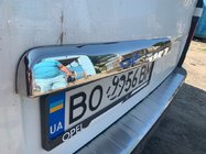 Nissan NV300/Primastar 2016- Listwa nad tablicą rejestracyjną (stal nierdzewna) Carmos - Turecka Stal Nierdzewna zdjęcia 12