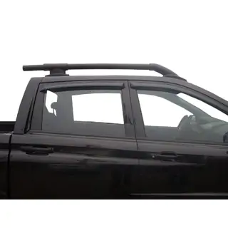 Relingi dachowe z poprzeczkami (2 szt) SsangYong Action 2005-2018 zdjęcia 2