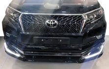 Toyota Land Cruiser Prado 150 2009-2023 Nakładki na przedni i tylny zderzak Modelista V3-LED (2017-) zdjęcia 4