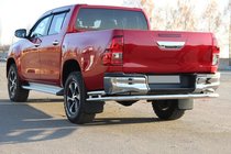 Toyota Hilux 2015- Tylna Belka AK005-2 (Stal Nierdzewna) zdjęcia 4