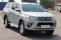 Toyota Hilux 2015- Osłona Przednia ST018 (Stal Nierdzewna) zdjęcia 2