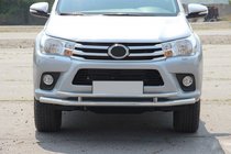 Toyota Hilux 2015- Osłona Przednia ST018 (Stal Nierdzewna) zdjęcia 3