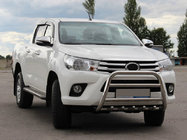 Toyota Hilux 2015- Osłona Przednia WT010 (Stal Nierdzewna) zdjęcia 1