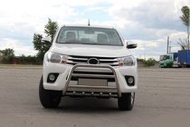Toyota Hilux 2015- Osłona Przednia WT010 (Stal Nierdzewna) zdjęcia 3