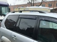 Toyota Land Cruiser Prado 120 2002-2009 Relingi Dachowe Czarne Tureckie Stopki plastikowe zdjęcia 6